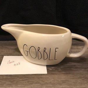 Rae Dunn “Gobble” Gravy Boat